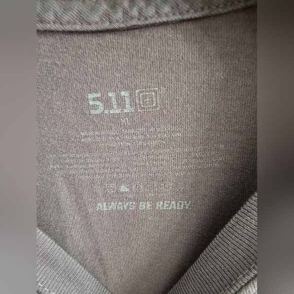 511 Tactical Mens Navy Blue Short Sleeve Pocket T Shirt Size XL - Picture 3 of 5